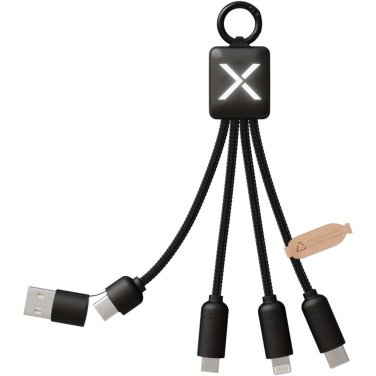 Logotrade promotional gift picture of: SCX.design C13 15W 5-in-1 charging cable