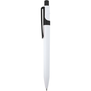 Logo trade promotional gifts image of: Unica recycled plastic ballpoint pen (black ink)