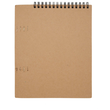 Logotrade promotional giveaway picture of: Doodle A5 spiral soft cover notebook and crayon set