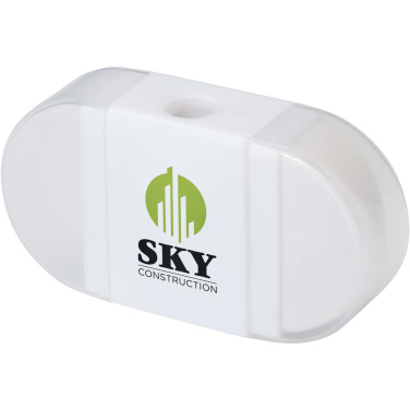 Logotrade promotional merchandise image of: Velvi pencil sharpener with eraser 
