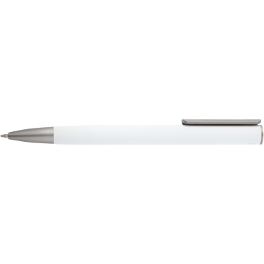 Logo trade promotional products picture of: Ziguur recycled aluminium ballpoint pen (black ink)