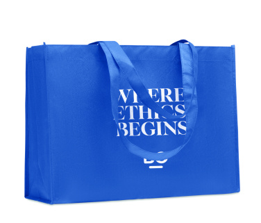 Logo trade business gifts image of: RPET non-woven shopping bag