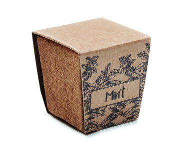 Logo trade corporate gifts image of: Mint seeds growing kit