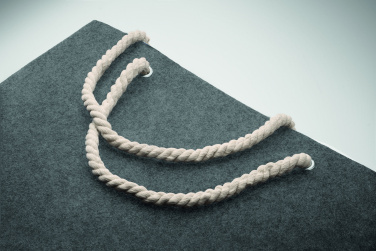 Logo trade promotional product photo of: RPET felt beach bag