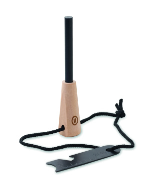 Logotrade promotional merchandise picture of: Pine wood fire starter tools