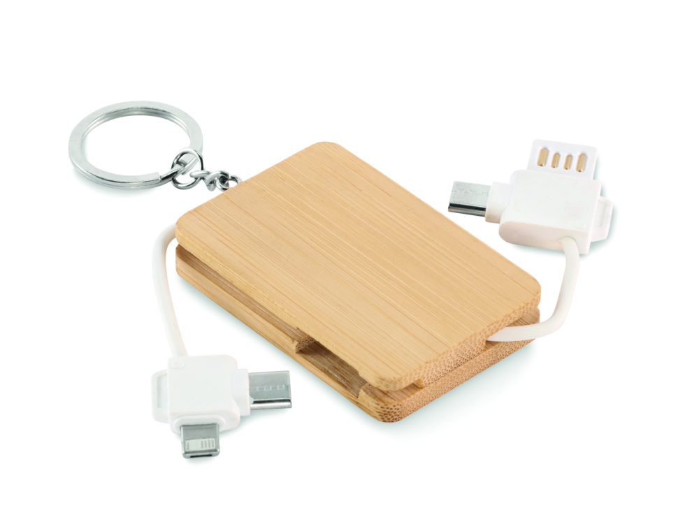 Logotrade promotional gift image of: Key ring charging cable