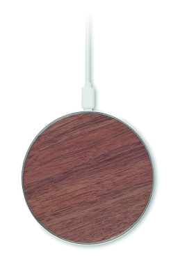 Logo trade corporate gifts image of: Wireless charger 15W
