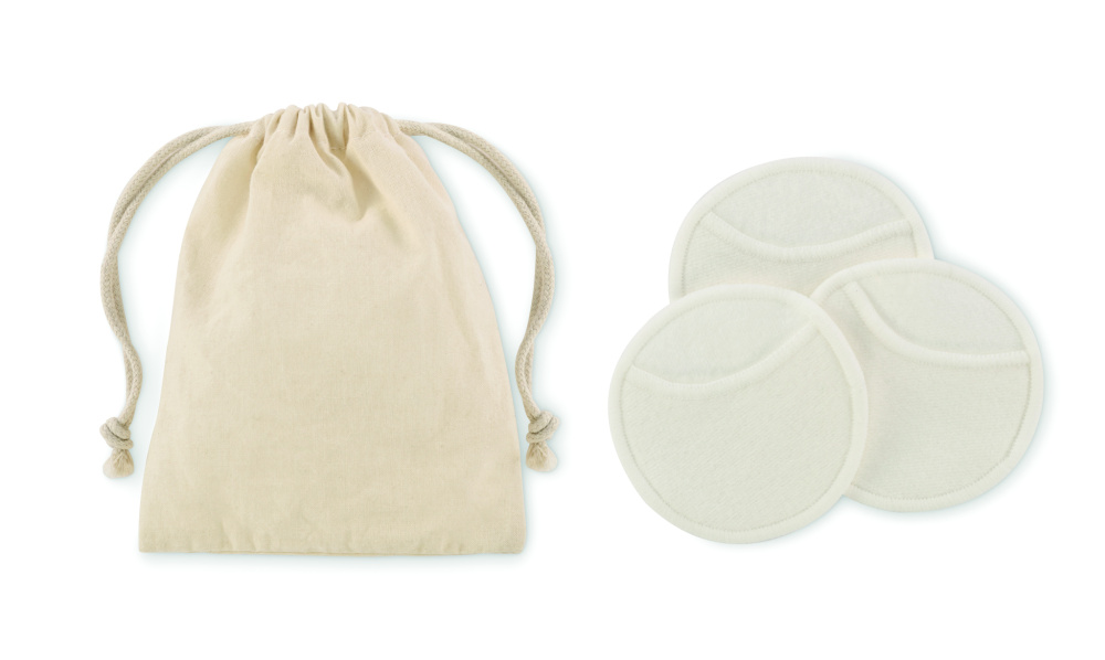 Logo trade promotional products picture of: Reusable face cleaning pad set