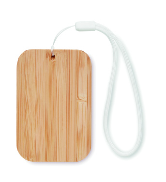 Logotrade promotional merchandise photo of: 15W wireless charger in bamboo