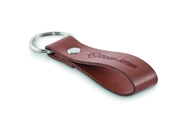 Logo trade corporate gifts picture of: PU loop key ring