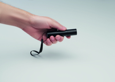 Logo trade promotional gift photo of: Aluminium rechargeable torch