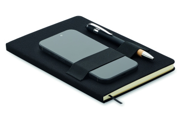 Logotrade corporate gift image of: A5 RPET notebook with pen