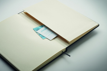 Logo trade promotional merchandise photo of: A5 RPET notebook with pen