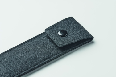 Logo trade promotional merchandise photo of: RPET felt pencil case
