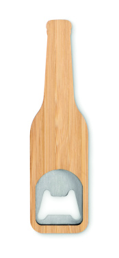 Logo trade advertising products picture of: Bamboo bottle opener