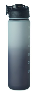 Logotrade promotional giveaway image of: Sports water bottle RPET 1L