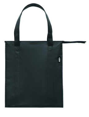 Logo trade promotional gift photo of: Non woven RPET cooler bag