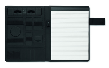 Logotrade corporate gift picture of: A4 folder and wireless charger