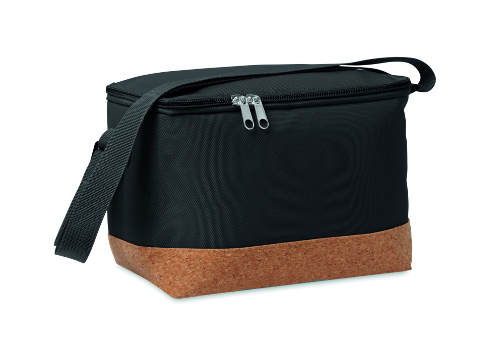 Logo trade promotional gifts image of: 600D RPET cooler bag