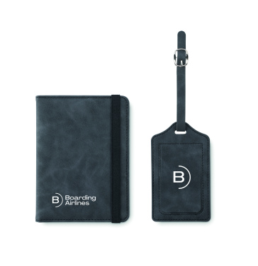 Logotrade business gifts photo of: Passport and luggage tag set