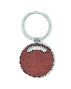 Logotrade business gifts photo of: Round shape key ring