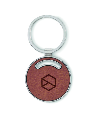 Logo trade promotional product photo of: Round shape key ring