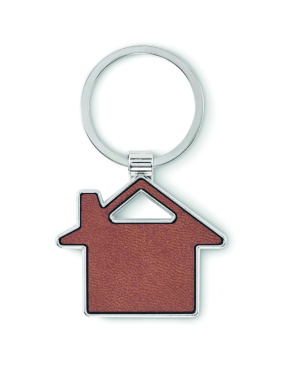 Logotrade promotional merchandise picture of: House shaped key ring