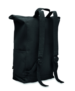 Logotrade promotional item picture of: Roll top backpack 390 gr/m²