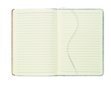Logo trade corporate gift photo of: A5 RPET cork notebook