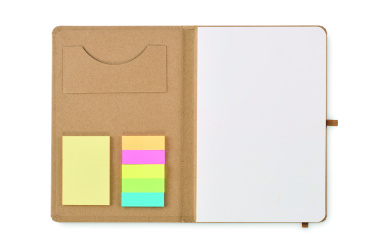 Logo trade promotional items image of: A5 notebook recycled paper set