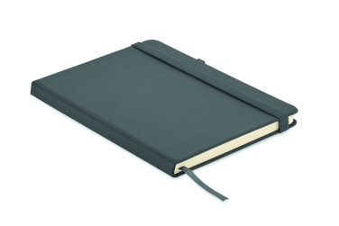 Logo trade promotional item photo of: Recycled Leather A5 notebook