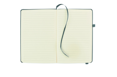 Logotrade promotional merchandise image of: Recycled Leather A5 notebook