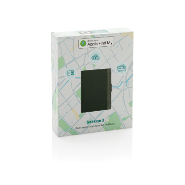 Logotrade business gift image of: Seekcard RCS rpolyester card wallet with worldwide locating