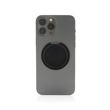 Logo trade promotional items image of: Terra Magnetic RCS rplastic magnetic phone holder with ring