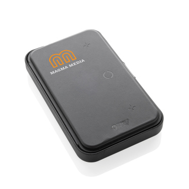 Logotrade advertising products photo of: Swiss Peak RCS recycled travel case with 3 in 1 charger