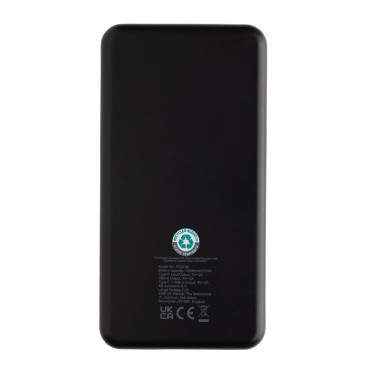 Logotrade promotional merchandise image of: Boostcore RCS recycled plastic powerbank 10.000mAh USB C