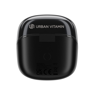Logotrade promotional product picture of: Urban Vitamin Long Beach ENC rplastic wireless earbuds
