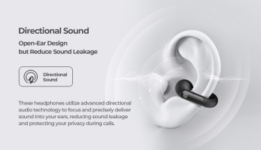 Logo trade advertising products image of: Urban Vitamin Long Beach ENC rplastic wireless earbuds