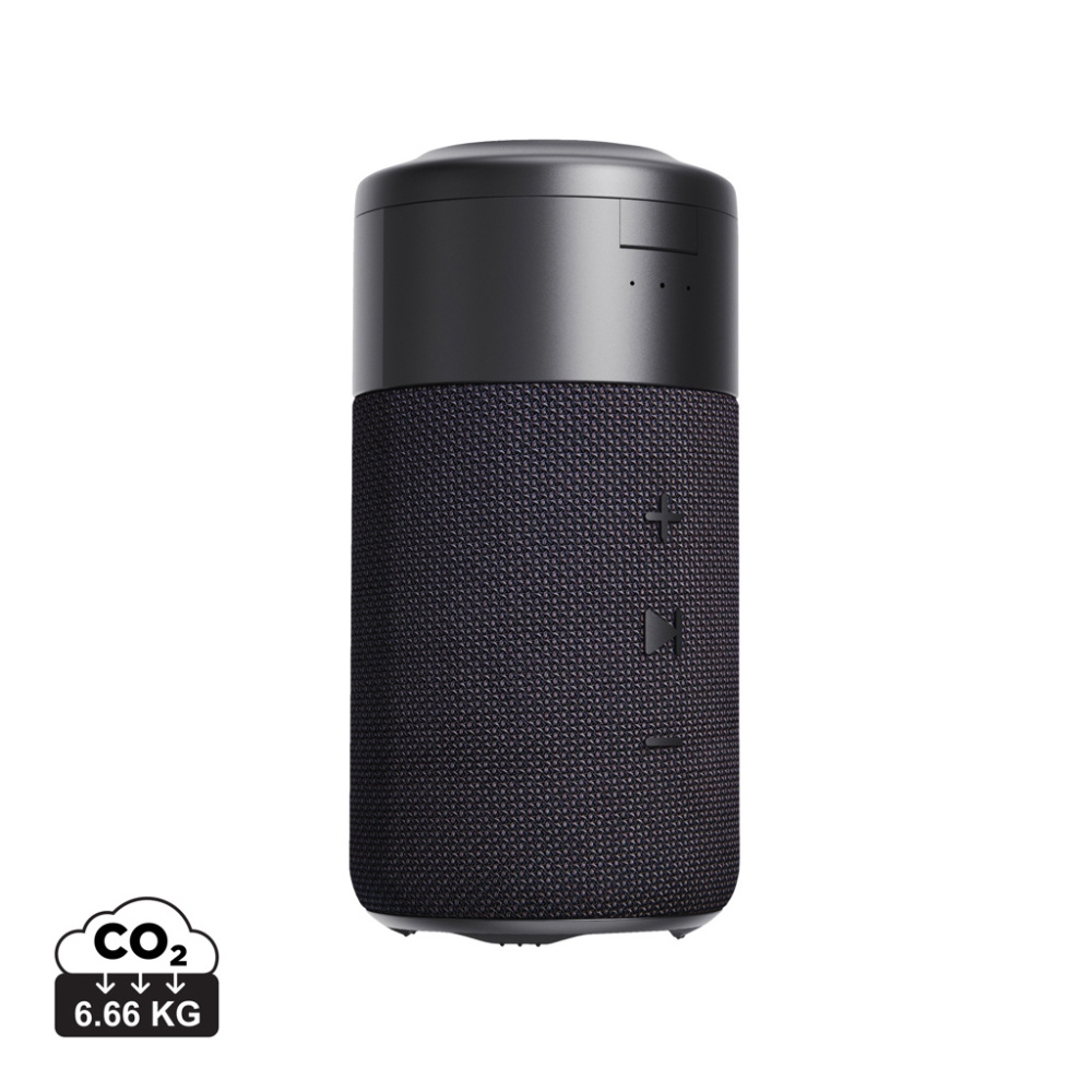 Logotrade promotional gift image of: Urban Vitamin Anaheim RCS recycled 10W speaker 15W charger