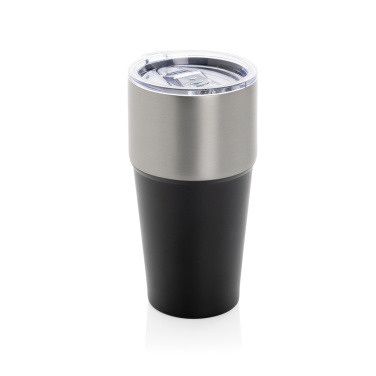 Logotrade business gift image of: Fluid RCS certified recycled steel tumbler 500ml