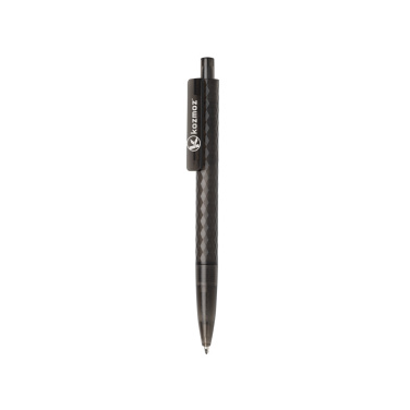 Logo trade corporate gift photo of: X3 GRS recycled PC plastic pen frosted