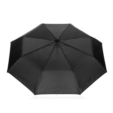 Logo trade business gift photo of: Swiss Peak Vito Aware™ RPET 21 inch auto open/close umbrella