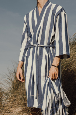 Logo trade promotional giveaways image of: VINGA Ornos GRS hammam robe S/M