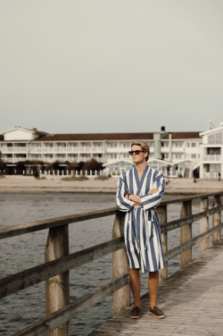 Logotrade promotional giveaway image of: VINGA Ornos GRS hammam robe S/M