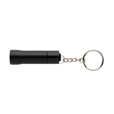 Logotrade promotional gift image of: Flash RCS recycled aluminium keychain torch