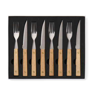 Logo trade promotional giveaways picture of: VINGA Paso 8 pcs bbq cutlery set