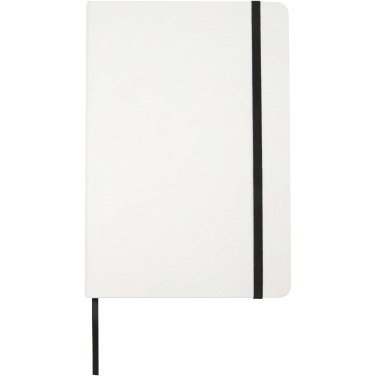 Logo trade advertising products picture of: Holm A5 stone paper hard cover notebook with lined pages