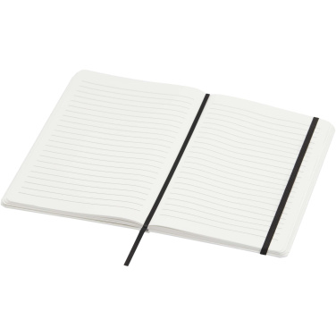 Logotrade promotional merchandise image of: Holm A5 stone paper hard cover notebook with lined pages