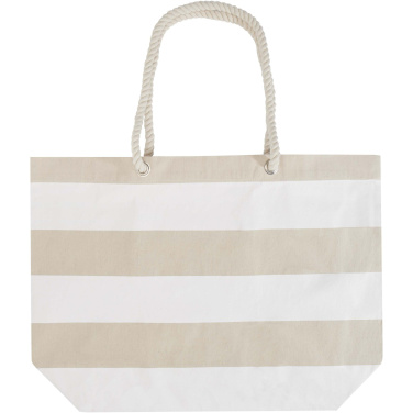 Logotrade promotional giveaway picture of: Florida 270 g/m² GRS recycled beach tote bag 18L