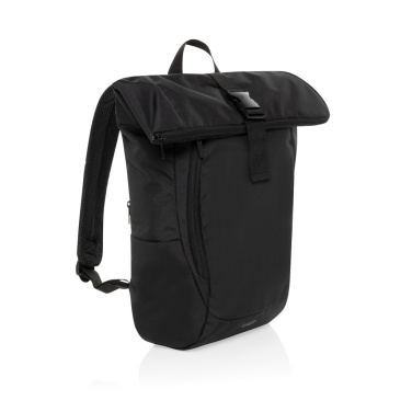 Logo trade advertising products picture of: Swiss Peak Aware™ RPET Leonard 15.6 inch laptop backpack